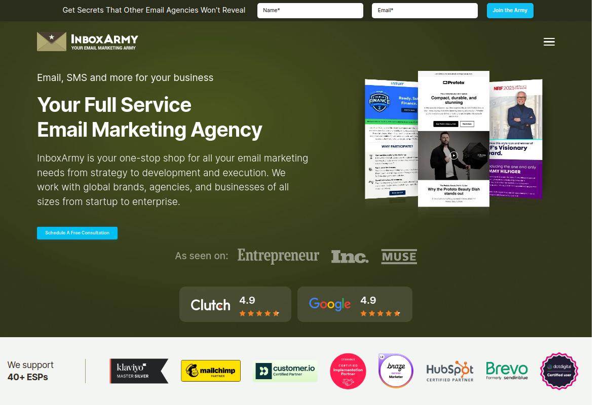 Screenshot of A_Full_Service_Email_Marketing_Agency