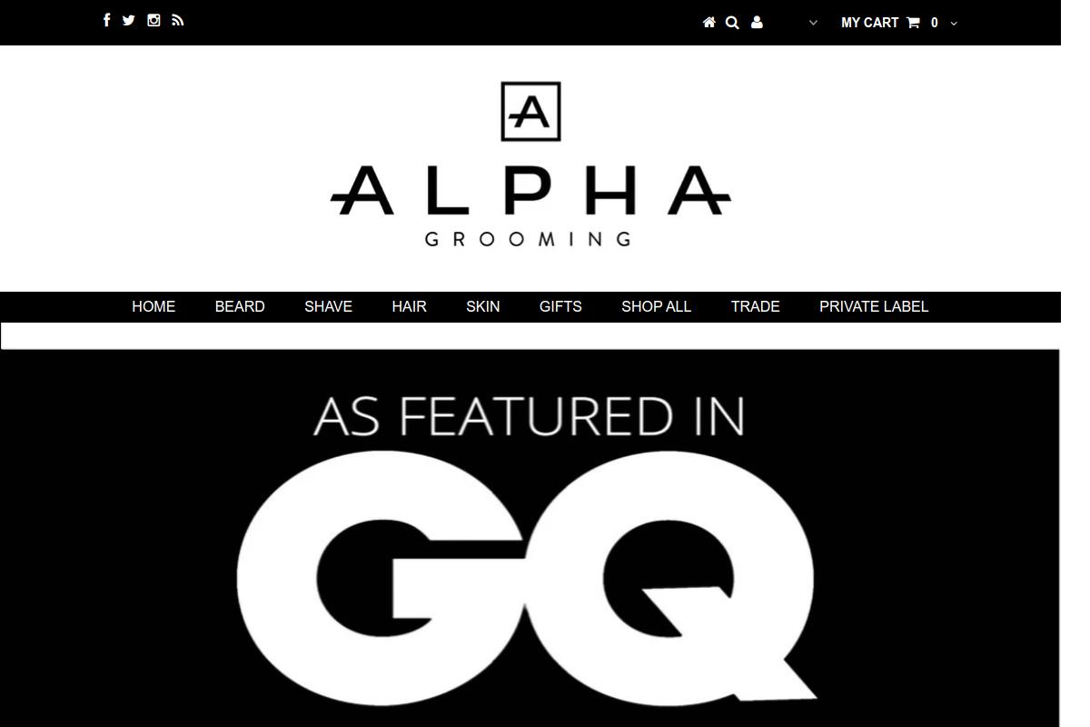 Screenshot of Alpha_Grooming_Products
