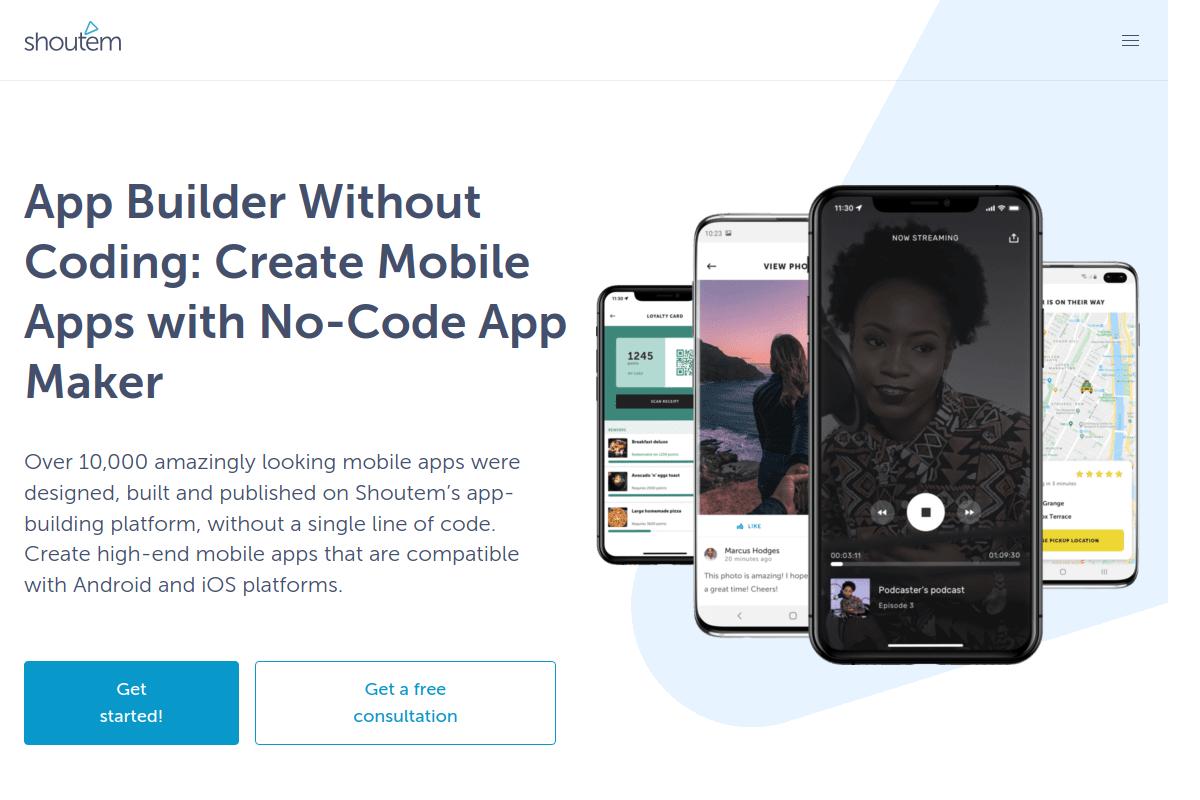 Screenshot of App_Builder_Create_Mobile_Apps_No_Code_App_Maker