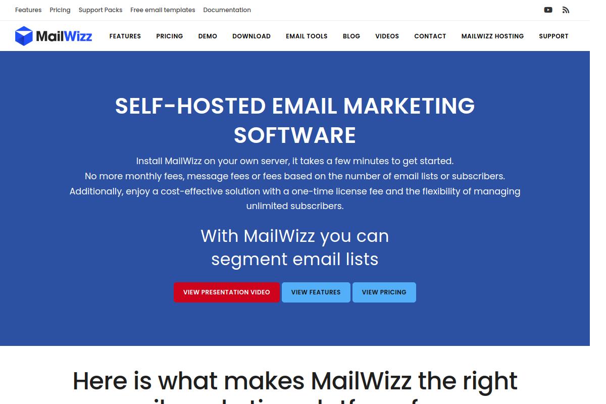 Screenshot of MailWizz_Self_hosted_email_marketing_software
