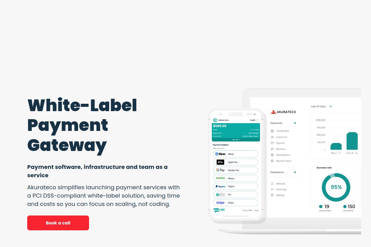 Screenshot of White_Label_Payment_Gateway_Solution_Akurateco