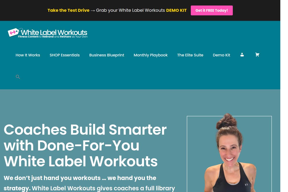 Screenshot of White_Label_Workouts