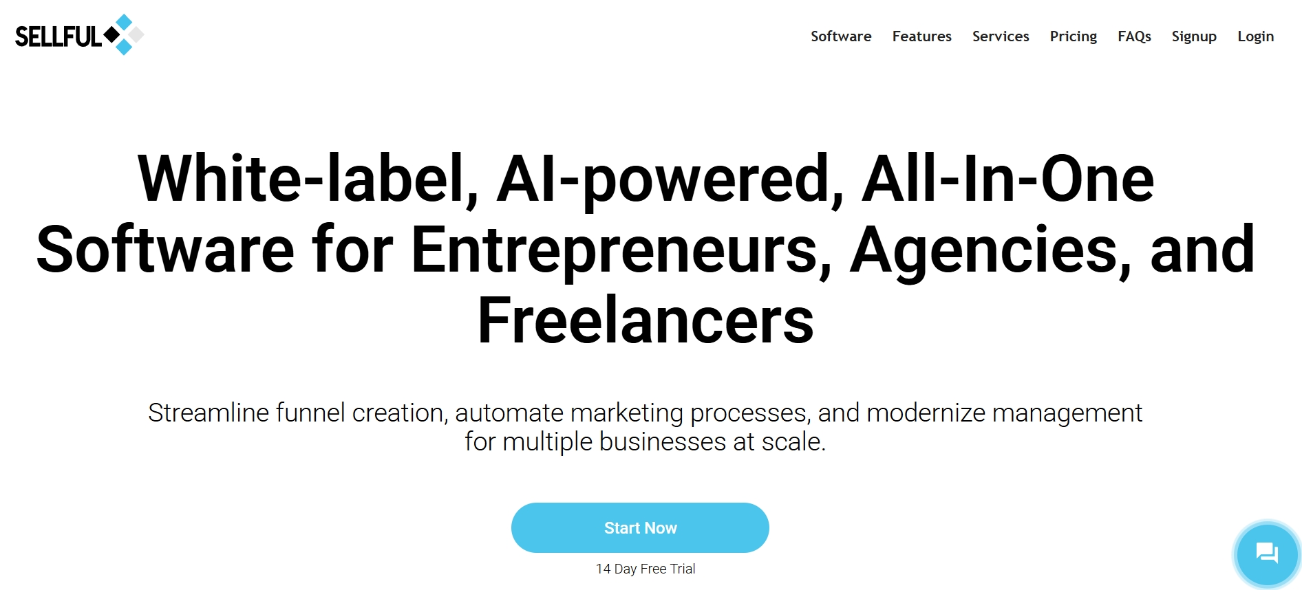 screenshot of Sellful