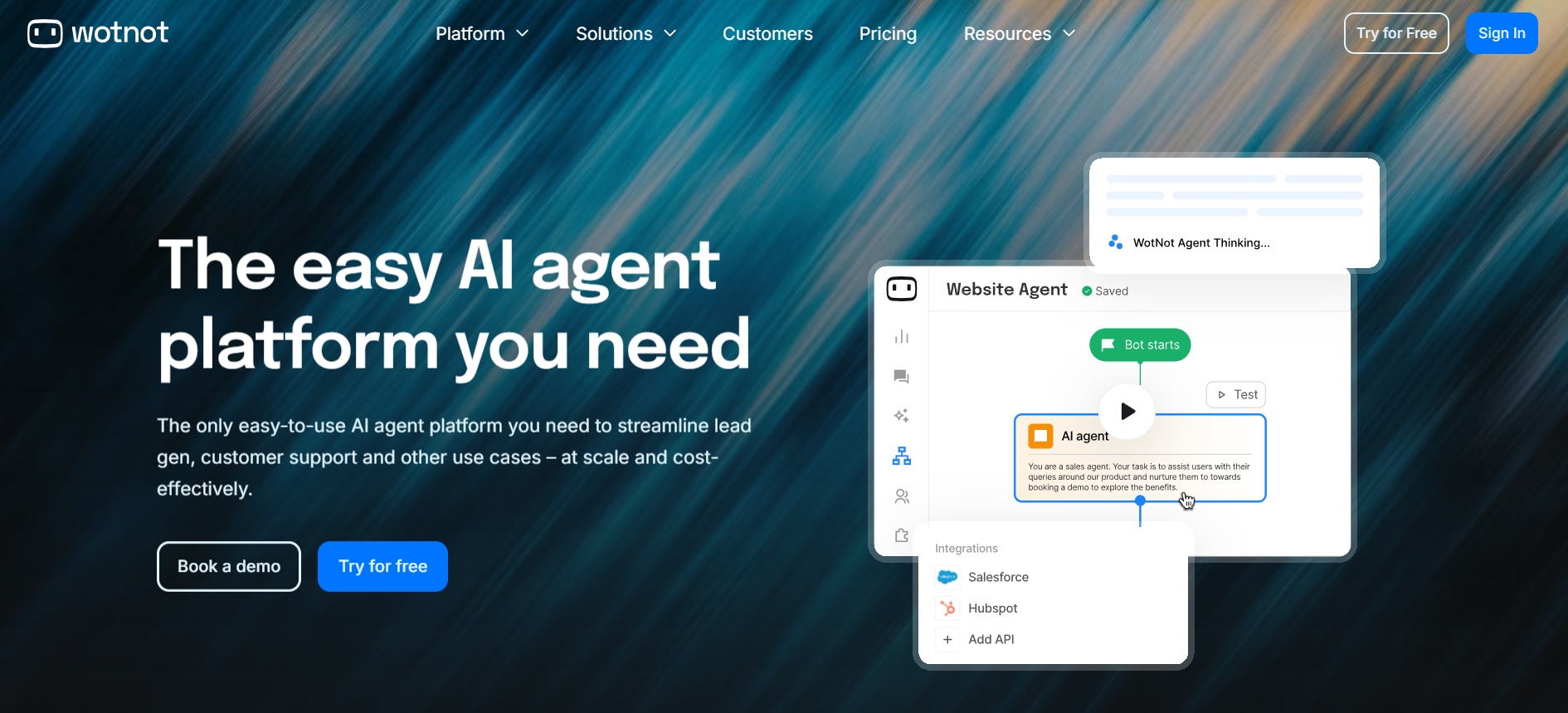 screenshot of wotnot